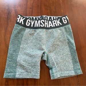 Gymshark Womens Green Biker Shorts size XS